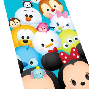 Disney Tsum Tsum Stacks on Stacks Licensed Velour Beach Towel