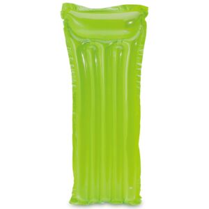 Inflatable Transparent Mat Lime Green 66 inches