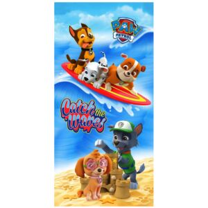 Paw Patrol Seaside Fun Kids Beach Towel 100 % Cotton