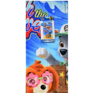 Paw Patrol Seaside Fun Kids Beach Towel 100 % Cotton