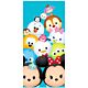 Disney Tsum Tsum Stacks on Stacks Licensed Velour Beach Towel